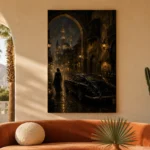 Midnight Bazaar Noir Movie Wall Art Canvas Print - Image 6