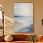 Soft Horizon Minimalist Wall Art Canvas Print - Image 6