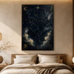 Constellation Map Astrology Wall Art Canvas Print - Image 7