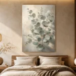 Eucalyptus Botanical Wall Art Canvas Print - Image 7