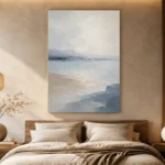 Soft Horizon Minimalist Wall Art Canvas Print - Image 7