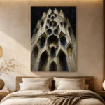Gothic Cathedral Abstract Wall Art Canvas Print - Image 7