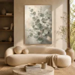Eucalyptus Botanical Wall Art Canvas Print - Image 8