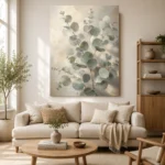 Eucalyptus Botanical Wall Art Canvas Print - Image 9