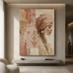 Rose Turban Ethnic Wall Art Canvas Print - Image 10