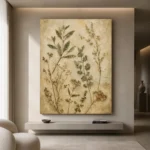 Pressed Herbarium Botanical Wall Art Canvas Print - Image 10
