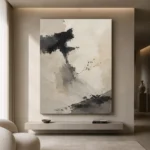 Ink Wash Wabi Sabi Wall Art Canvas Print - Image 10
