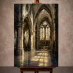 Gothic Wall Art wall art print for elegant interiors