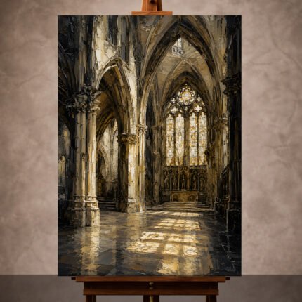 Gothic Wall Art wall art print for elegant interiors