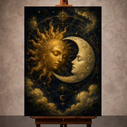Astrology Wall Art wall art print for elegant interiors