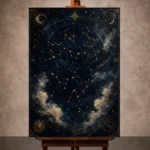 Astrology Wall Art wall art print for elegant interiors