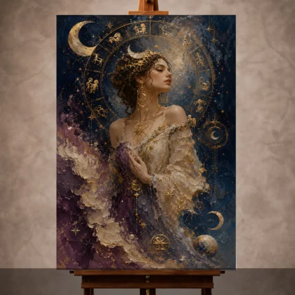 Astrology Wall Art wall art print for elegant interiors