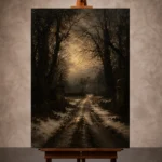 Cinematic Cityscapes wall art print for elegant interiors
