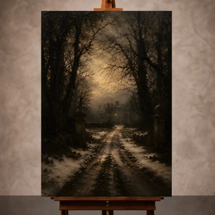 Cinematic Cityscapes wall art print for elegant interiors