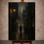 Cinematic Cityscapes wall art print for elegant interiors