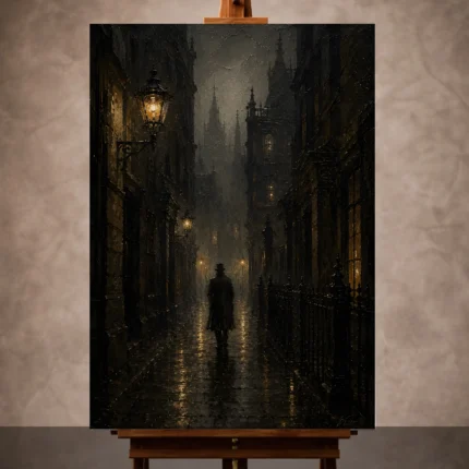 Cinematic Cityscapes wall art print for elegant interiors