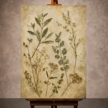 Botanical Wall Art wall art print for elegant interiors