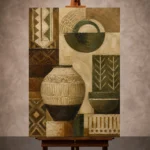 Ethnic Wall Art wall art print for elegant interiors