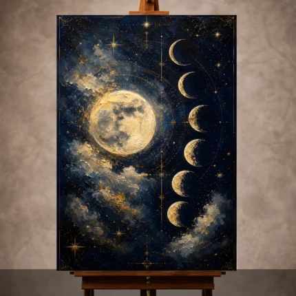 Astrology Wall Art wall art print for elegant interiors