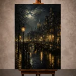 Cinematic Cityscapes wall art print for elegant interiors