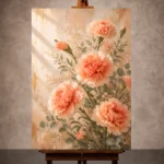 Flower Wall Art wall art print for elegant interiors