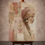 Ethnic Wall Art wall art print for elegant interiors