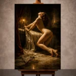 Classical Nude Wall Art wall art print for elegant interiors