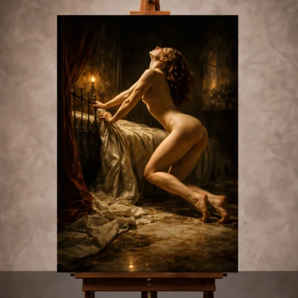 Classical Nude Wall Art wall art print for elegant interiors