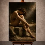 Classical Nude Wall Art wall art print for elegant interiors