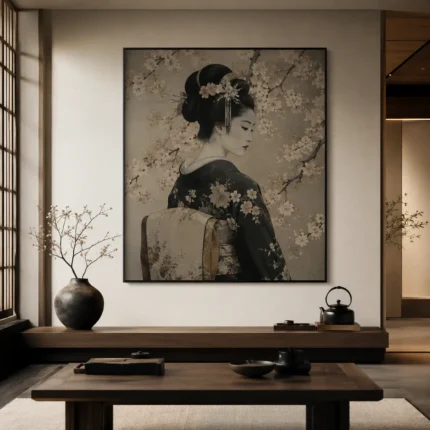 Japanese Geisha Art