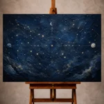 Constellation Wall Art wall art print for elegant interiors