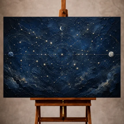 Constellation Wall Art wall art print for elegant interiors