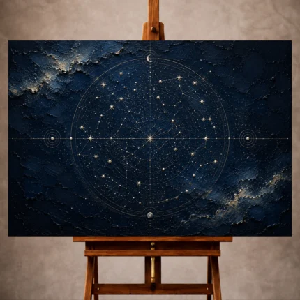 Constellation Wall Art wall art print for elegant interiors