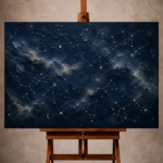 Constellation Wall Art wall art print for elegant interiors