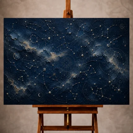 Constellation Wall Art wall art print for elegant interiors