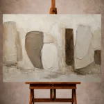 Textured Abstract Wall Art wall art print for elegant interiors