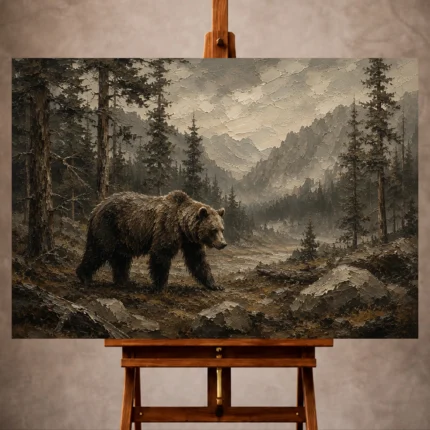 Wildlife Portrait Wall Art wall art print for elegant interiors