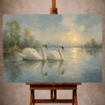 Bird Wall Art, Wall Art, Art Prints, Home Decor, Interior Design, Gallery Wall, Crane Wall Art, Animal Wall Art, Elegant Bird Print, Neutral Wall Art, Sage Green Decor, Coastal Wall Art, Japandi Decor, Modern Interior, Luxury Home Decor
