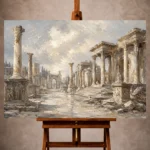 Classical Architecture Wall Art wall art print for elegant interiors