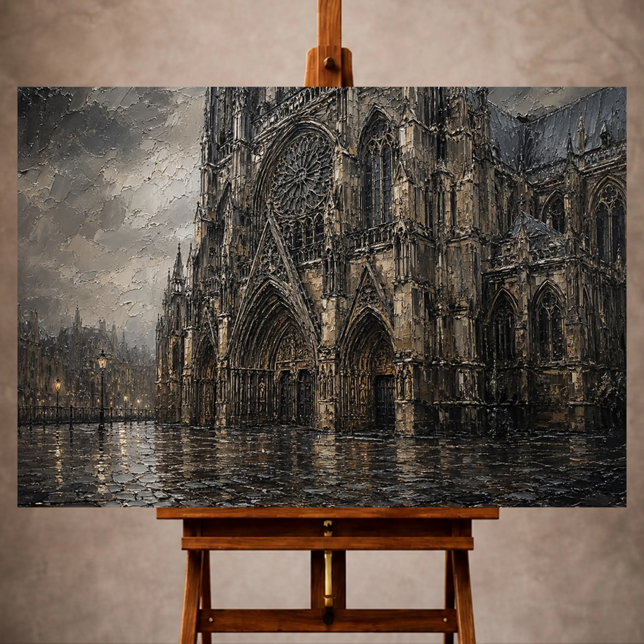 _Yatay MocupPage 1 Gothic Architecture Wall Art wall art print for elegant interiors