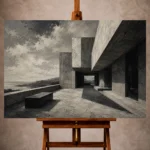 Modern Architecture Wall Art wall art print for elegant interiors