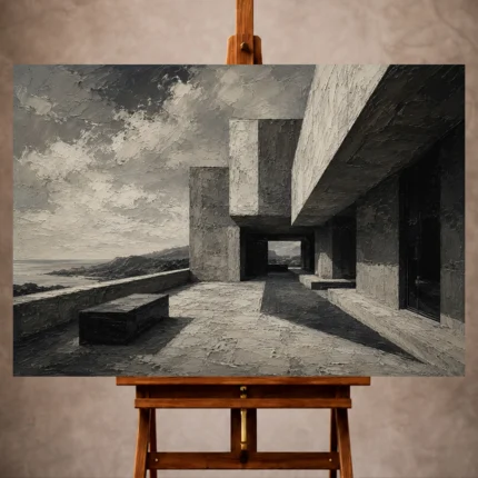 Modern Architecture Wall Art wall art print for elegant interiors