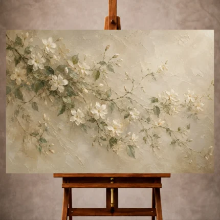 Botanical Bedroom Wall Art wall art print for elegant interiors