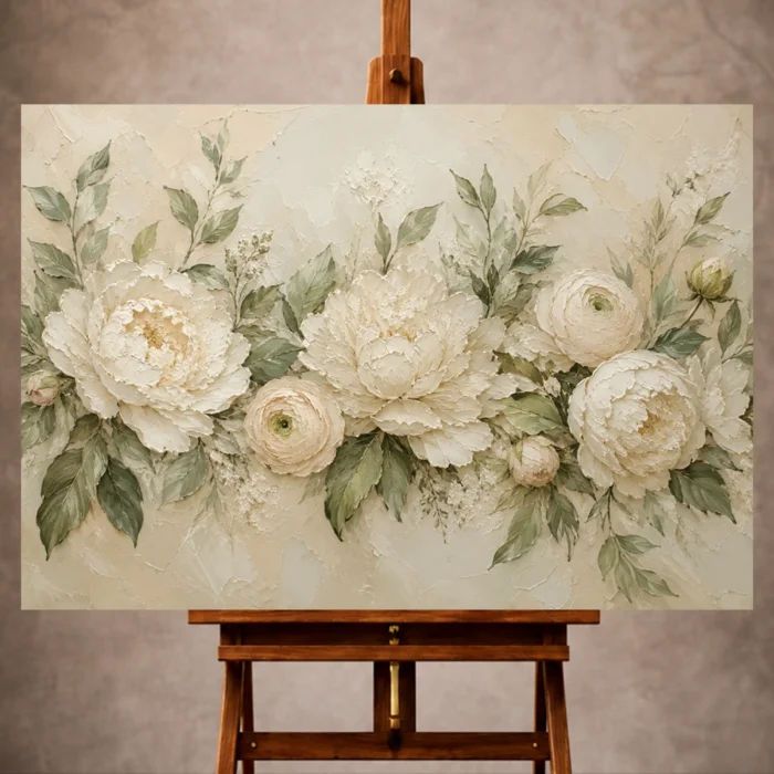 Botanical Bedroom Wall Art wall art print for elegant interiors
