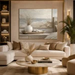 Ceramic Vase Seascape Coastal Bedroom Wall Art Canvas Print - Image 10