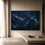 Celestial Constellation Field Constellation Wall Art Canvas Print - Image 12