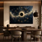 Solar Eclipse Zodiac Wall Art Canvas Print - Image 6