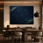 Celestial Sphere Chart Constellation Wall Art Canvas Print - Image 6