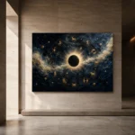 Solar Eclipse Zodiac Wall Art Canvas Print - Image 7