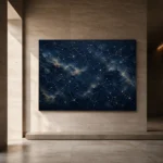 Celestial Constellation Field Constellation Wall Art Canvas Print - Image 7